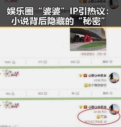 娱乐圈“婆婆”IP引热议:小说背后隐藏的“秘密”